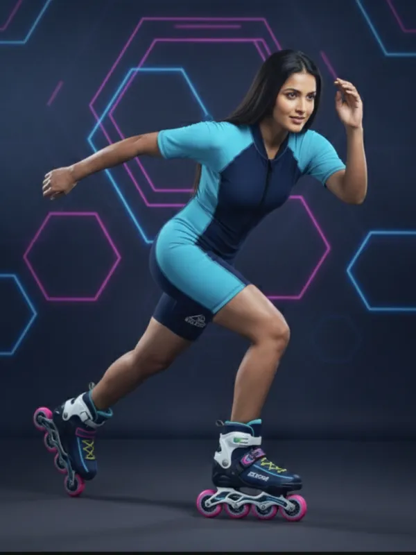 Blue_Nylon_One_Piece_4_Way_Skating_Kit