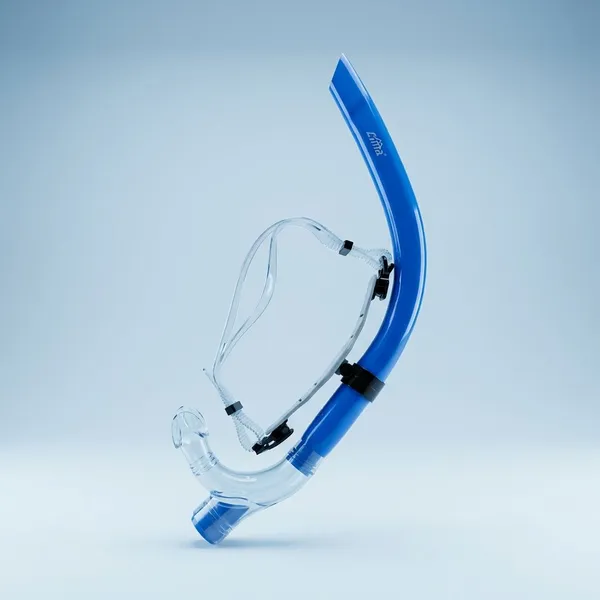 Blue_Nylon_Snorkel_For_Men_And_Women