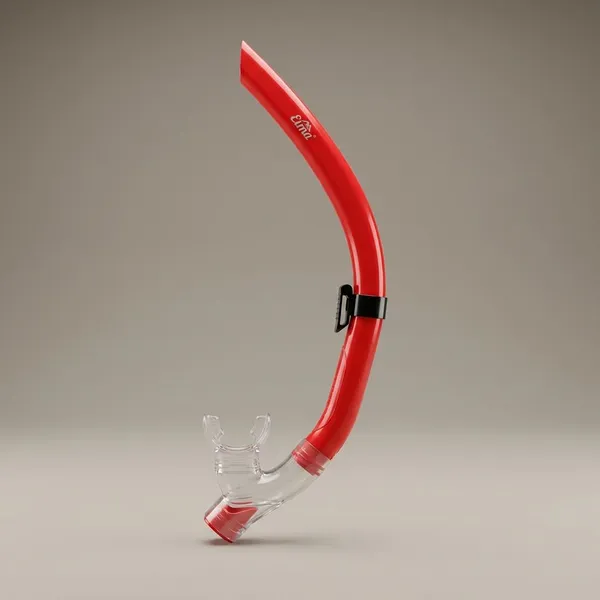 Red_Nylon_Snorkel_For_Men_And_Women