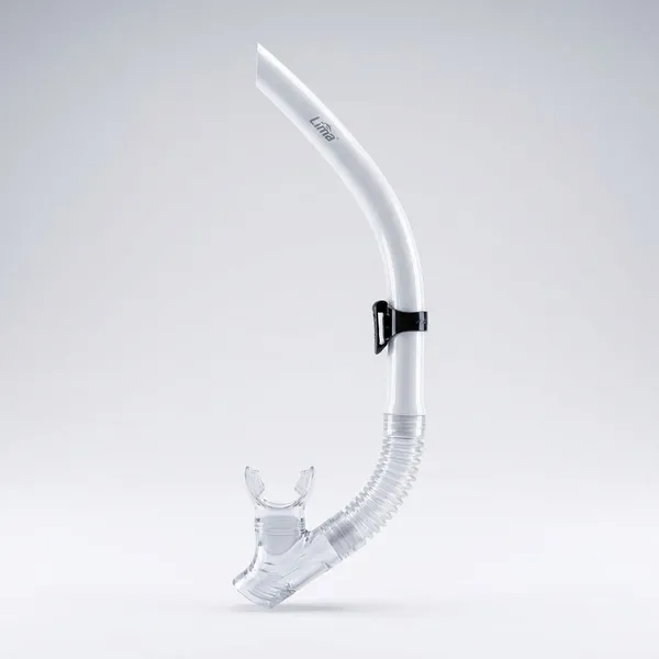 White_Nylon_Snorkel_For_Men_And_Women