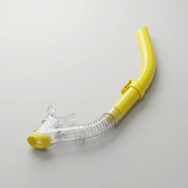 Yellow_Nylon_Snorkel_For_Men_And_Women