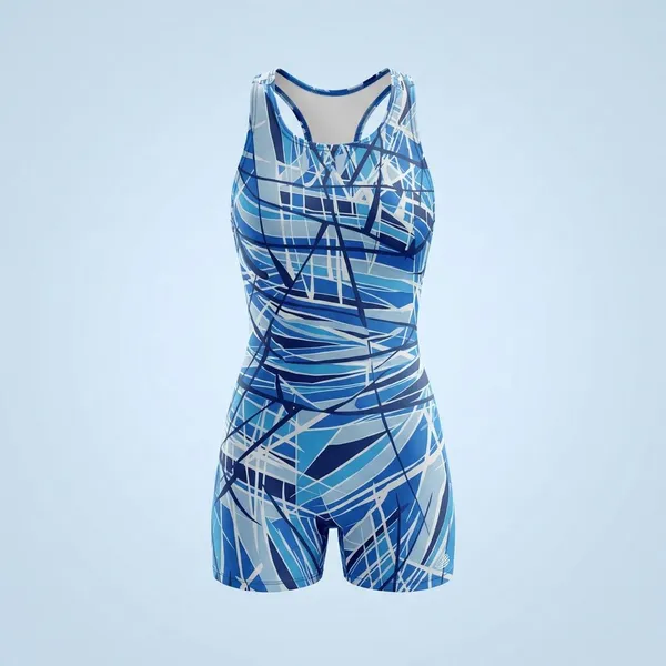Blue_Nylon_One_Piece_Printed_Swimming_Costume_For_Women