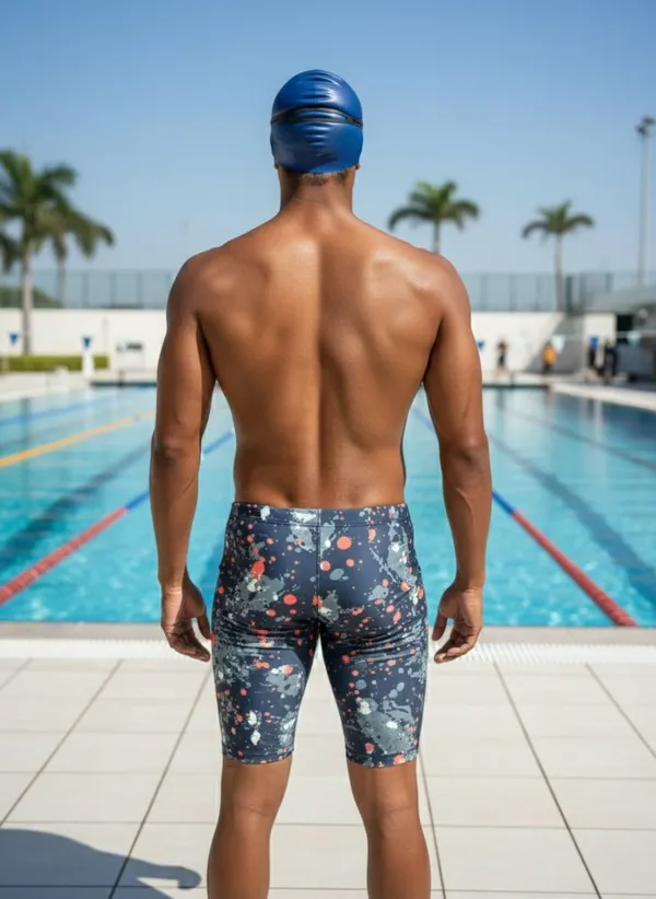 Grey_Nylon_One_Piece_Printed_Swimming_Costume_Polyspindex_For_Men
