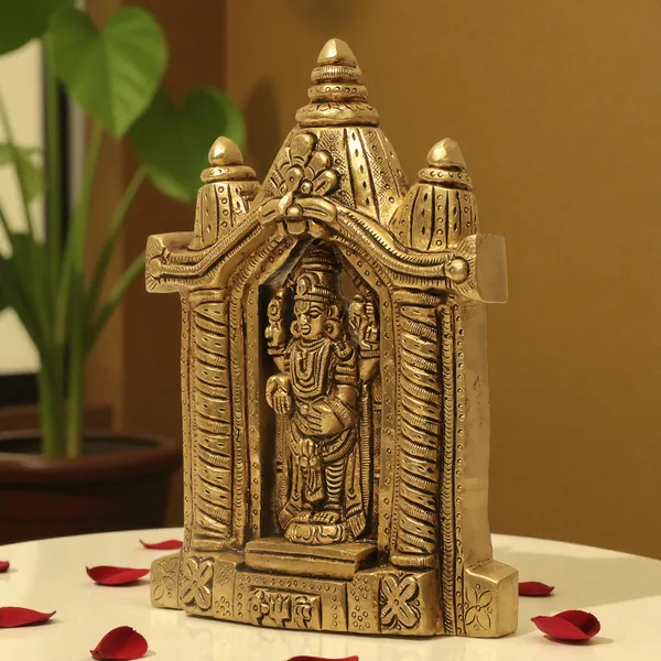 Antique_Brass_Venkateshwara_Swamy_Idol,_Tirupati_Balaji_Idol_For_Pooja_Room,_Perumal_Statue_For_Home_Decor,Office,_Temple_And_Gift_Showpiece