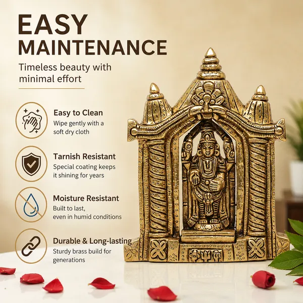 Antique_Brass_Venkateshwara_Swamy_Idol,_Tirupati_Balaji_Idol_For_Pooja_Room,_Perumal_Statue_For_Home_Decor,Office,_Temple_And_Gift_Showpiece