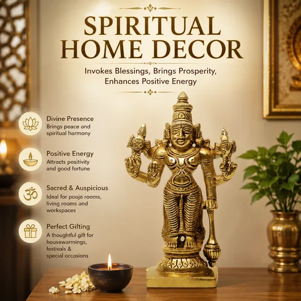 Antique_100%_Pure_Brass_Astadhatu_Lord_Bhagwan_Vishnu_Narayan_Idol_Gada_On_Lotus_Statue_For_Home_Decor,_Mandir,_Temple,_Pooja,_Gift