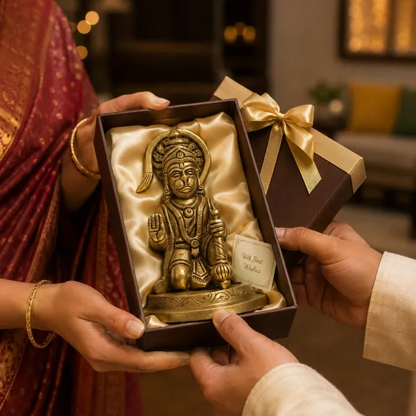 Antique_Hanuman_Murti_For_Pooja_Mandir,_Bajrangbali_Idol_For_Home,_Statue_For_House_Warming_Gift_And_Decor_For_Pooja