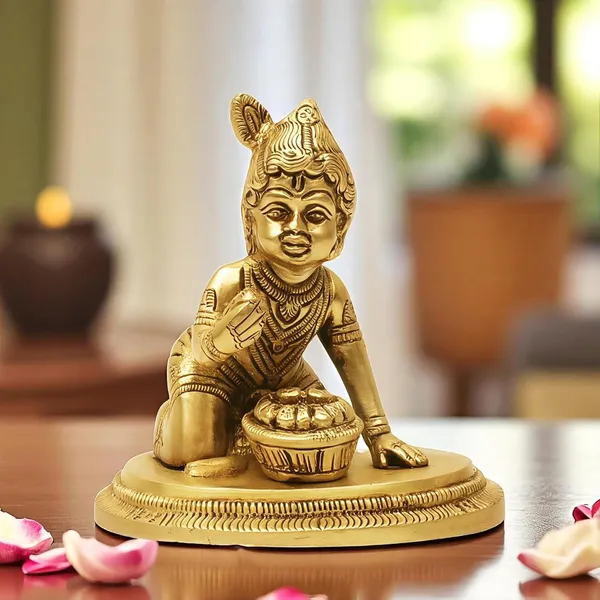 Brass_Krishna_Idol_for_Home_Décor,_Pooja_Room,_Office_|Handcrafted_Lord_Krishna_Statue,_Showpiece,_Decorative_Gift