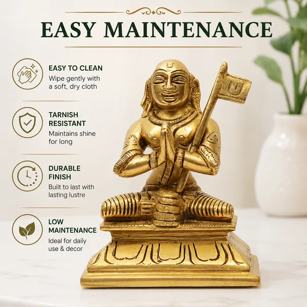Antique_Handmade_Shri_Ramanujacharya_Idol,_Statue_Of_Equality_For_Pooja