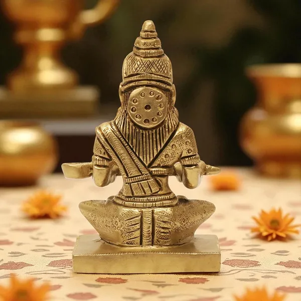 Antique_Brass_Annapurna_Devi_Murti_Statue_For_Pooja_Room,Idol_For_Home_And_Gift