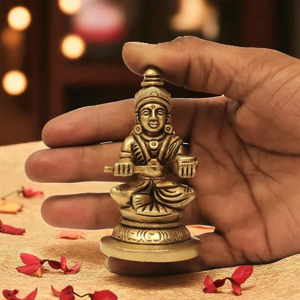Antique_Brass_Annapurna_Devi_Murti,_Annapoorani_Statue_For_Pooja_Room,Idol_For_Home_And_Gift