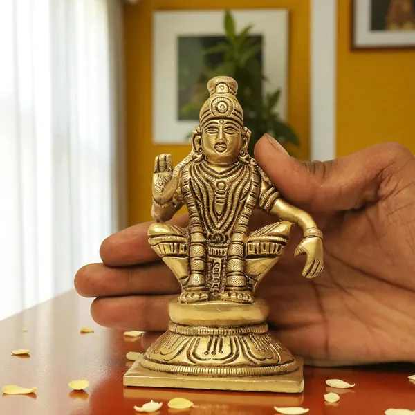 Antique_Brass_Ayyappa_Swamy_Idol_Statue_For_Pooja