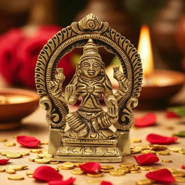 Antique_Brass_Framed_Lakshmi_Devi_Idol,_Laxmi_Idol_For_Pooja