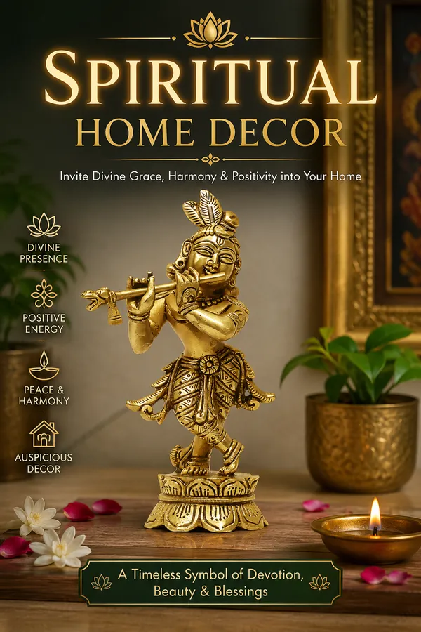 Brass_Krishna_Idol_for_Home_Décor,_Pooja_Room,_Office_|Handcrafted_Lord_Krishna_Statue,_Showpiece,_Decorative_Gift