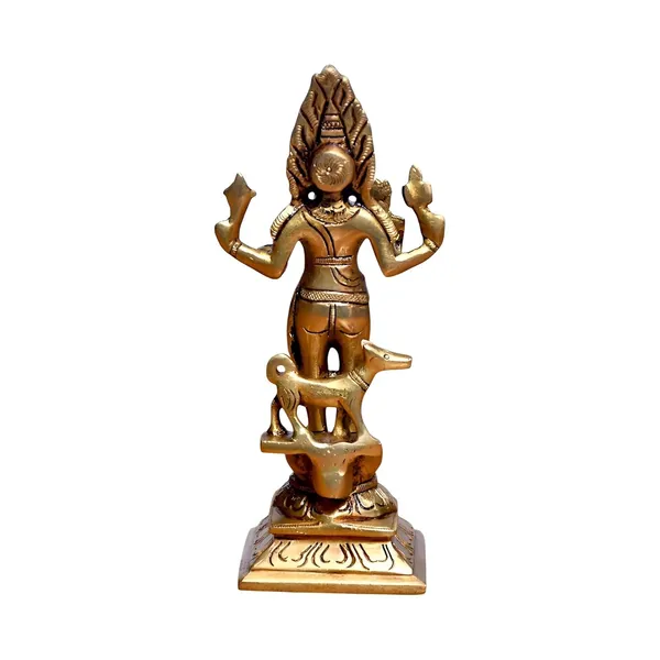 Antique_Brass_Kaal_Bhairav_Idol,_Baba_With_Dog,_Bhairav_Statue_For_Pooja,_Home_Decor,_Showpiece