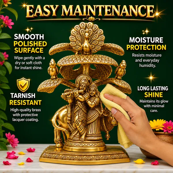 Antique_Brass_Lord_Radha_Krishna_Statue_With_Cow_And_Tree_For_Pooja_Room,_Gopal_Murti,_Idol_Gift_For_Wedding,_Anniversary,_House_Warming,_Ceremony_And_Home_Decor