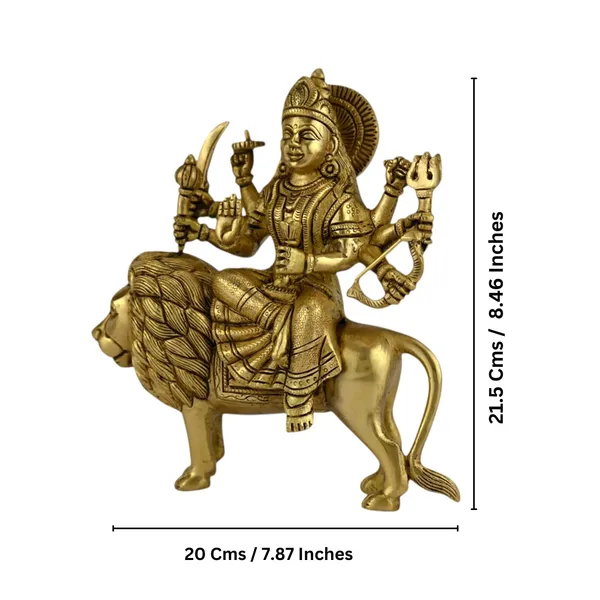 Antique_Brass_Durga_Mata_Idol_Murti_For_Pooja