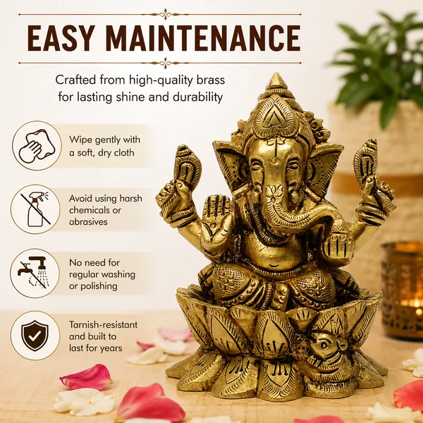 Antique_Brass_Ganesh_Idol_For_Home_Pooja,Ganesh_Murti_For_Gift_Vinayaka_Idol_Vinayagar_Statue_For_Home_Decor,_Office_Desk,_Showpiece,_House_Warming
