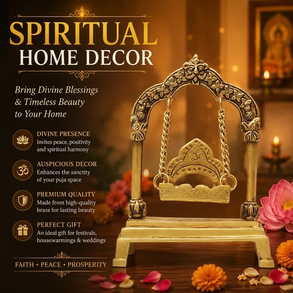 Antique_Brass_Swing_Laddu_Gopal_Jhula,Krishna_Hindola_Palana,Decorative_Laddu_Gopal_For_Temple_Pooja,_Showpiece_Figurines,_Religious_Idol_Gift_Article