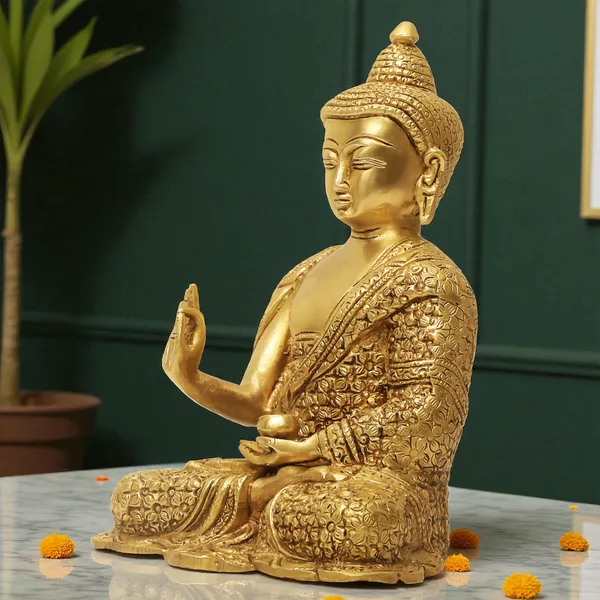 Antique_Brass_Blessing_Gautam_Buddha_Idols_For_Home_Decor