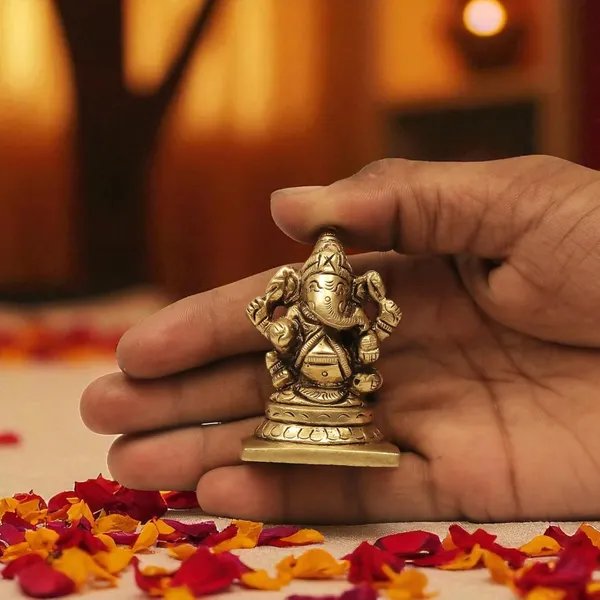 Antique_Brass_Ganesh_Vinayaka_Idol_Vinayagar_Statue_For_Home_Decor,_Office_Desk,_Showpiece,_House_Warming