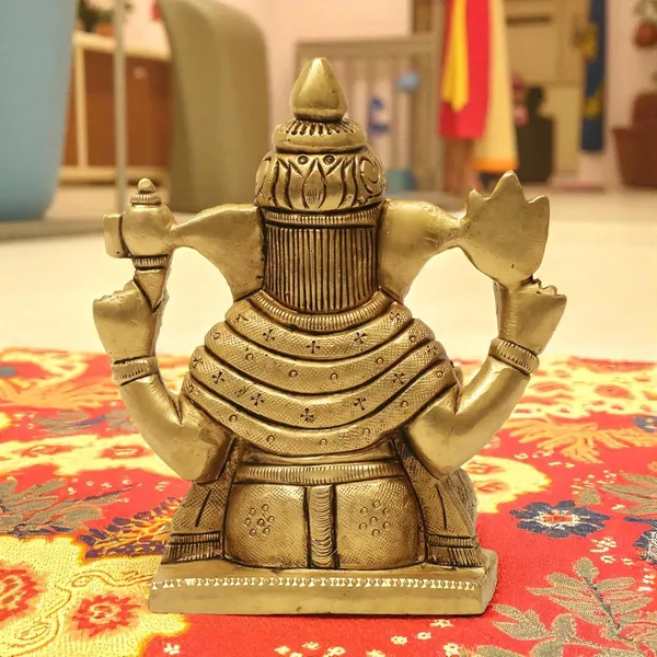 Antique_Brass_Ganesh_Idol_For_Home_Pooja,_Ganesh_Murti_For_Gift_Vinayaka_Idol_Vinayagar_Statue_For_Home_Decor,_Office_Desk,_Showpiece,_House_Warming