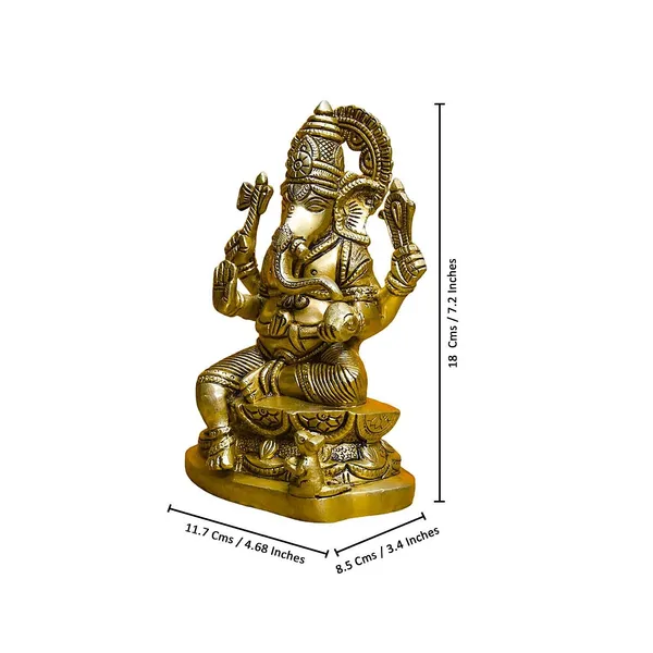 Antique_Brass_Ganesh_Idol_Murti_For_Gift_Vinayaka_Idol_Vinayagar_Statue_For_Home_Decor,_Office_Desk,_Showpiece,_House_Warming.