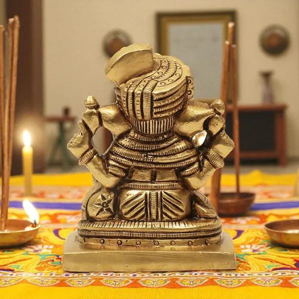 Antique_Brass_Pagdi_Ganesh_Idol_For_Home_Decor,_Ganesh_Murti_For_Gift_Vinayaka_Idol_Vinayagar_Statue_For_Home_Pooja,_Office_Desk,_Showpiece,_House_Warming