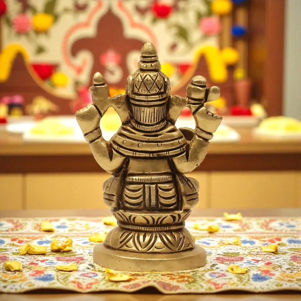 Antique_Brass_Ganesh_Idol_For_Home_Pooja_,Ganesh_Murti_For_Gift_Vinayaka_Idol_Vinayagar_Statue_For_Home_Decor,_Office_Desk,_Showpiece,_House_Warming