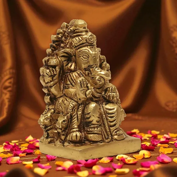 Antique_Brass_Ganesh_Murthi_Idol_For_Home_Pooja_Vinayagar_Statue_For_Home_Decor,_Office_Desk,_Showpiece,_House_Warming.