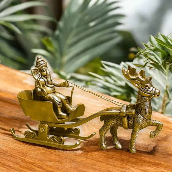 Antique_Brass_Ganesh_Idol_For_Home_Decor_With_Deer_Cart_,Ganesh_Murti_For_Gift_Vinayaka_Idol_Vinayagar_Statue_For_Home_Pooja,_Office_Desk,_Showpiece,_House_Warming.