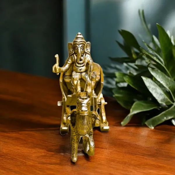 Antique_Brass_Ganesh_Idol_For_Home_Decor_With_Deer_Cart_,Ganesh_Murti_For_Gift_Vinayaka_Idol_Vinayagar_Statue_For_Home_Pooja,_Office_Desk,_Showpiece,_House_Warming.