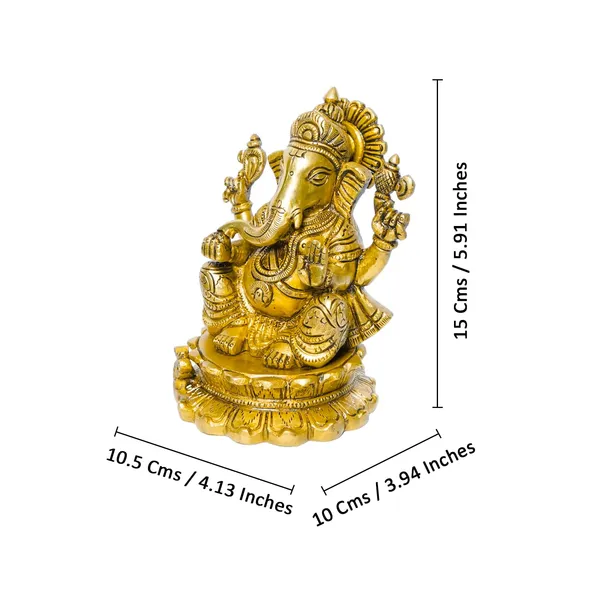 Antique_Brass_Ganesh_Idol_For_Home_Pooja_,Ganesh_Murti_For_Gift_Vinayaka_Idol_Vinayagar_Statue_For_Home_Decor,_Office_Desk,_Showpiece,_House_Warming