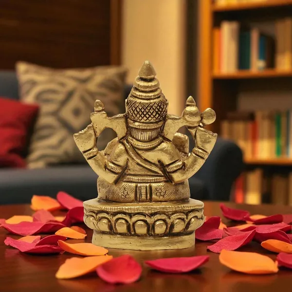 Antique_Brass_Ganesh_Idol_For_Home_Pooja,Ganesh_Murti_For_Gift_Vinayaka_Idol_Vinayagar_Statue_For_Home_Decor,_Office_Desk,_Showpiece,_House_Warming