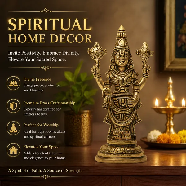 Antique_Brass_Venkateshwara_Swamy_Idol,_Tirupati_Balaji_Idol_For_Pooja_Room,_Perumal_Statue_For_Home_Decor,Office,_Temple_And_Gift_Showpiece