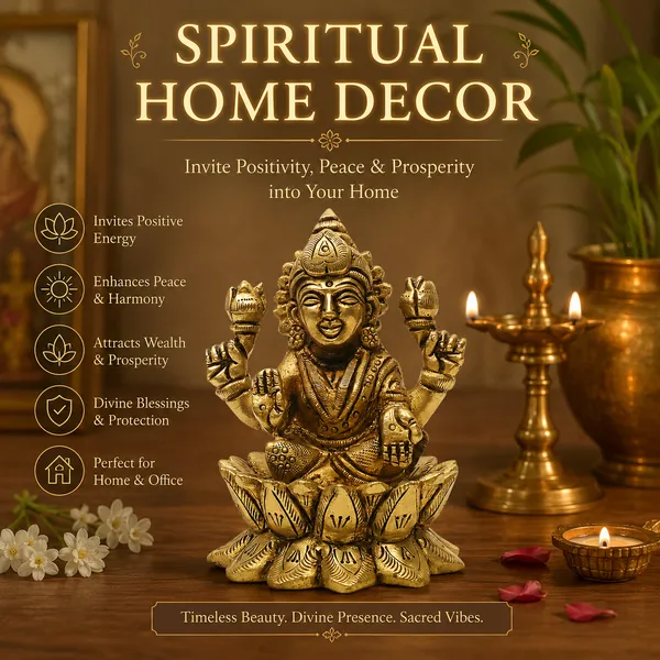 Antique_100%_Pure_Brass_Lotus_Lakshmi_Devi_Idol_Statue_For_Pooja_,Goddess_Laxmi_Idols_For_Temple_Pooja_Room_And_Diwali_Decoration_Gifts