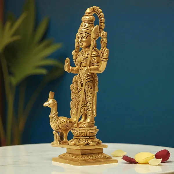 Antique_Brass_Idol_Lord_Murugan_Kartikeya_,_Swaminatha_Skanda,_Kumaraswamy_Karthikeya_Standing_Idol_For_Pooja_And_Mandir