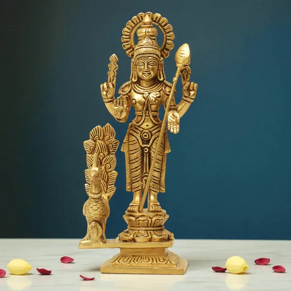 Antique_Brass_Idol_Lord_Murugan_Kartikeya_,_Swaminatha_Skanda,_Kumaraswamy_Karthikeya_Standing_Idol_For_Pooja_And_Mandir