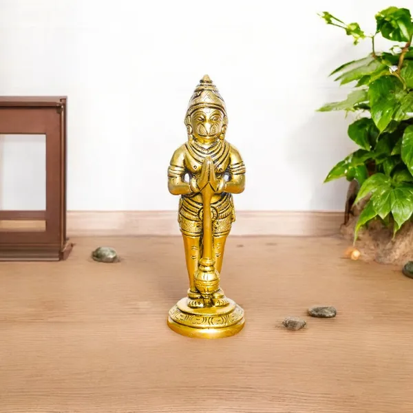 Antique_Hanuman_Murti_For_Pooja_Mandir,_Bajrangbali_Idol_For_Home,_Statue_For_House_Warming_Gift_And_Decor