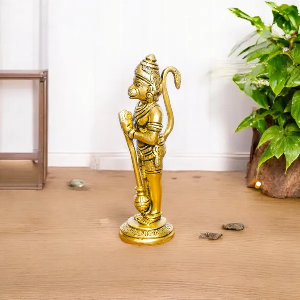 Antique_Hanuman_Murti_For_Pooja_Mandir,_Bajrangbali_Idol_For_Home,_Statue_For_House_Warming_Gift_And_Decor