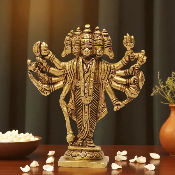 Antique_Panchmukhi_Hanuman_For_Door_Entrance,_Hanuman_Idol_For_Pooja_Mandir,_Bajrangbali_Murti_For_Home,_Statue_For_House_Warming_Gift_And_Decor