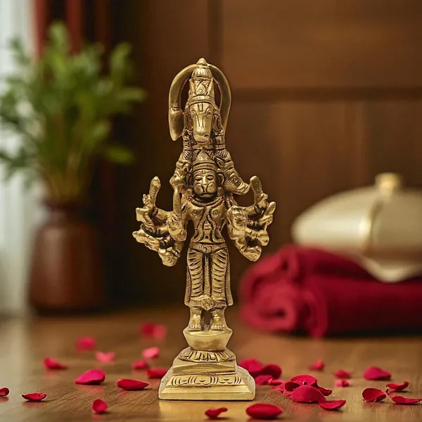 Antique_Panchmukhi_Hanuman_For_Door_Entrance,_Hanuman_Idol_For_Pooja_Mandir,_Bajrangbali_Murti_For_Home,_Statue_For_House_Warming_Gift_And_Decor