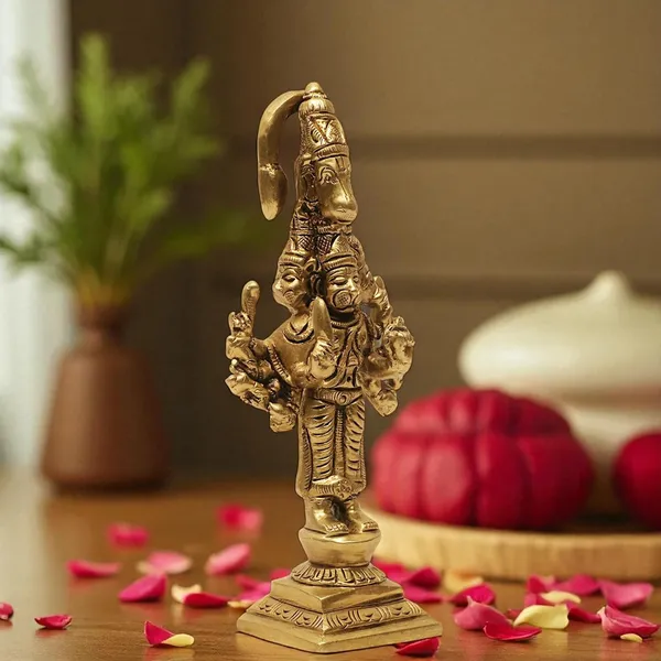 Antique_Panchmukhi_Hanuman_For_Door_Entrance,_Hanuman_Idol_For_Pooja_Mandir,_Bajrangbali_Murti_For_Home,_Statue_For_House_Warming_Gift_And_Decor