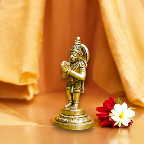 Antique_Hanuman_Murti_For_Pooja_Mandir,_Bajrangbali_Idol_For_Home,_Statue_For_House_Warming_Gift_And_Decor_For_Pooja