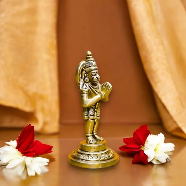Antique_Hanuman_Murti_For_Pooja_Mandir,_Bajrangbali_Idol_For_Home,_Statue_For_House_Warming_Gift_And_Decor_For_Pooja