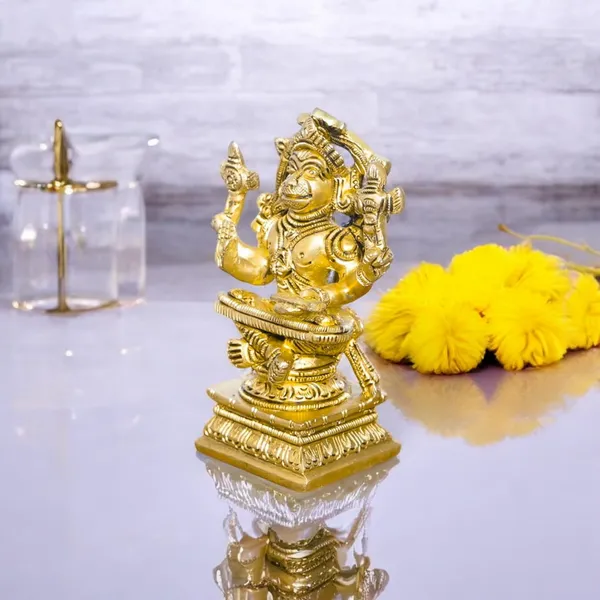 Antique_Hanuman_Murti_For_Pooja_Mandir,_Bajrangbali_Idol_For_Home,_Statue_For_House_Warming_Gift_And_Decor_For_Pooja