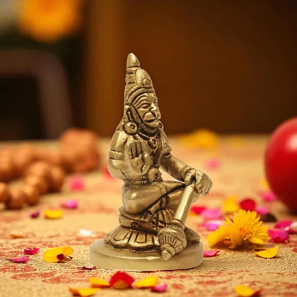Antique_Hanuman_Murti_For_Pooja_Mandir,_Bajrangbali_Idol_For_Home,_Statue_For_House_Warming_Gift_And_Decor_For_Pooja