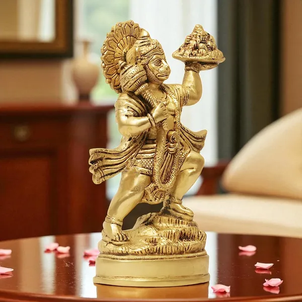 Antique_Hanuman_Murti_For_Pooja_Mandir,_Bajrangbali_Idol_For_Home,_Statue_For_House_Warming_Gift_And_Decor
