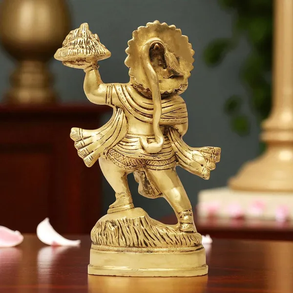 Antique_Hanuman_Murti_For_Pooja_Mandir,_Bajrangbali_Idol_For_Home,_Statue_For_House_Warming_Gift_And_Decor