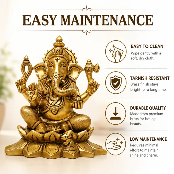 Antique_Brass_Ganesh_Idol_For_Home_Pooja_,Ganesh_Murti_For_Gift_Vinayaka_Idol_Vinayagar_Statue_For_Home_Decor,_Office_Desk,_Showpiece,_House_Warming